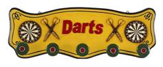 darts coat rack